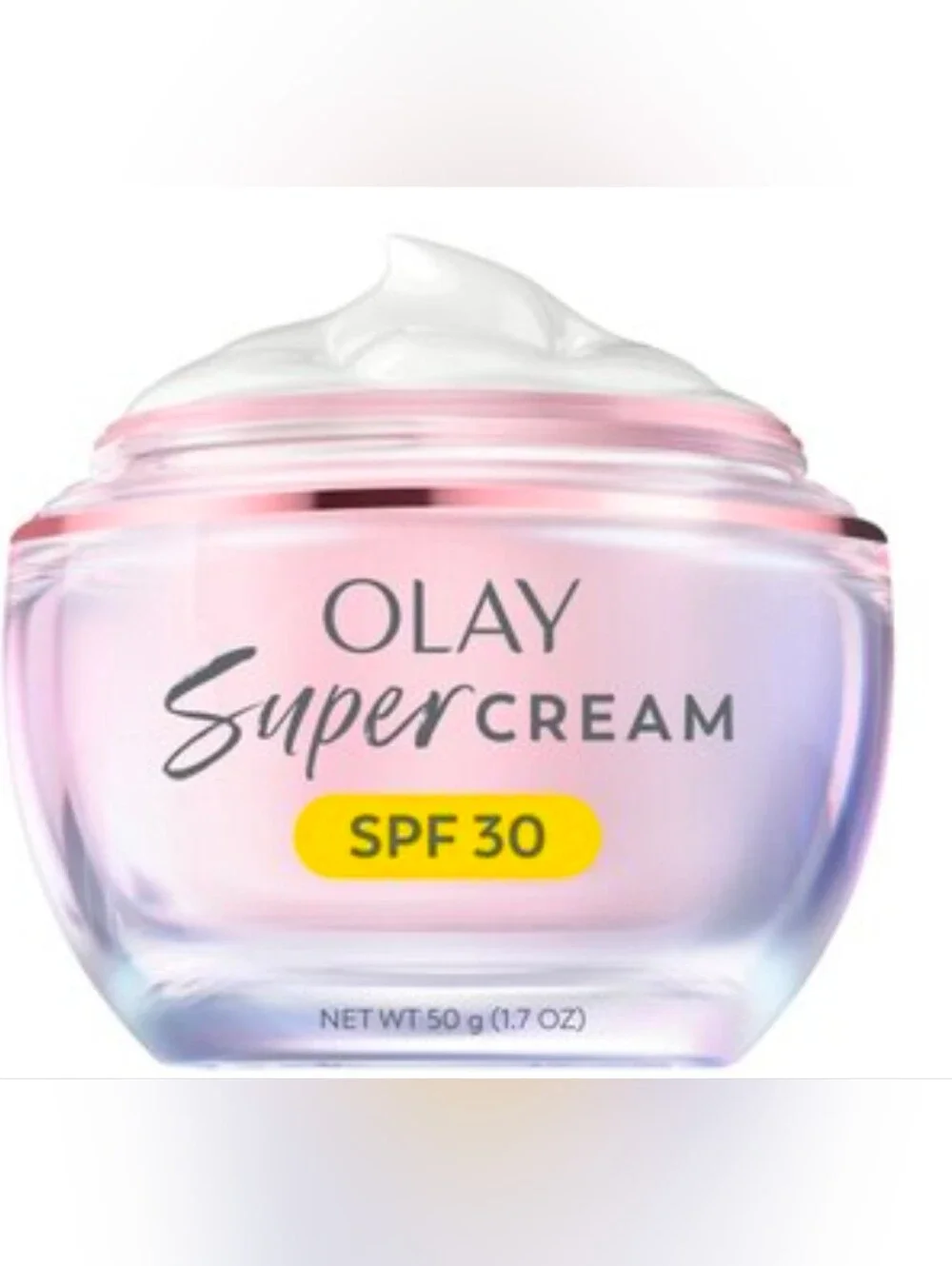 NWT Olay Super Cream Facial Moisturizer with SPF 30, 1.7 oz